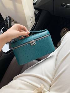 Modern Neutral Style Chicken Yellow Ostrich Pattern Lunch Box Bag Womens Handbag Shoulder Bag Crossbody Small Square Bag
