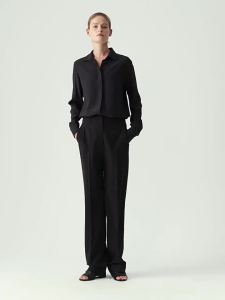 ICICLE | Spring Blended Texture Fine Wool Trousers