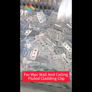 (Fast Delivery)100PCS Wall Panel Clips WPC Panel Clip Metal Clip Cladding Clip For Ceiling Fluted