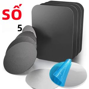 Tấm Kim Loại Dán Đĩa Sắt Cho Giá Đỡ Điện Thoại Di Động Nam Châm Giá Đỡ Điện Thoại Trên Ô Tô Từ Tính Tương Thích Với Xiaomi Huawei iPhone