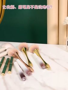 Rak Organizer Rak Penyimpanan Brush Lipstick 360 Derajat Rak Acrylic Rak Kosmetik Rak Multifungsi Rak Tempat Brush Lipstick