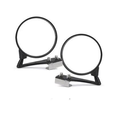 2 Cái/bộ Gương Cầu Lồi Bên Hông Ô Tô Góc Rộng Tròn Gương Chiếu Hậu Xe Ô Tô Gương Điểm Mù & Vỏ Bọc