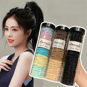 100/pcs Hair Rope for Women High Elasticity Women Rubber Bands Korean Girls Hair Rope Headdress