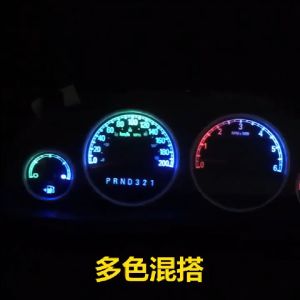1PC 9LEDs T5/W3W Car Interior Lamp Instrument Bulb Dashboard Meter Light Super Bright Bulb Replacement