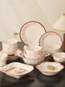 Yomerto | Underglaze Color Ceramic Dishes Unique Beautiful And Cute Square Plates