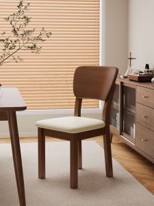 MU FENG ZHI NAN | Wooden Multi-Purpose Vanity Chair