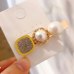 กิ๊บติดผมรูปดอกไม้ประดับเพชรสไตล์เกาหลีสำหรับเด็กผู้หญิง กิ๊บติดผมแบบเรียบง่ายและน่ารักสำหรับเด็กผู้หญิงที่ไปเที่ยวชายหาด