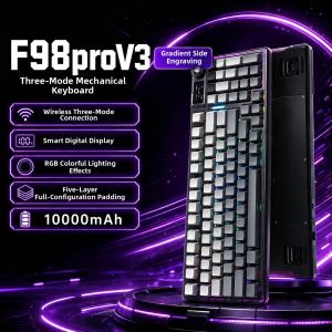 AULA | Bàn Phím Cơ Chơi Game Không Dây Bluetooth Ba Chế Độ