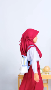 Kerudung Anak Sekolah Pita Samping M Jilbab Instan Anak Sekolah Hijab Sekolah By Afifah Collection