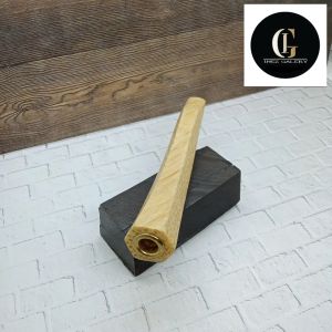 Pipa once cangklong kayu Nibung model segi enam premium B47