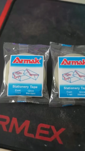 KAFIFI Armak Clear Tape – 2pcs Set – Strong Adhesive Packing & Stationery Tape – Small/Standard Size