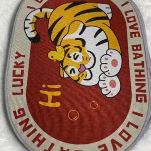 Thảm lau chân chùi chân thảm lót sàn nhà thềm cửa nhà tắm nhà bếp chống trượt thấm hút cực tốt thảm oval hoạ tiết đặc sắc