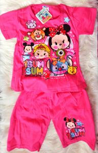 Setelan Anak Perempuan Termurah - Baju Anak Tsum sum