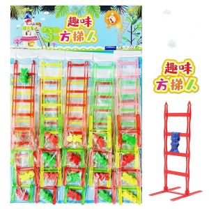 Stairs Climbing Little Man Tumbling down Stairs Climbing Ladder Little Man Elementary School Student Nostalgic Childhood Memories Toy