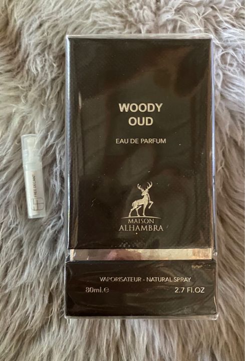 Alhambra Woody Oud (TF Oud Wood alternative) FREE Decant | Lazada PH