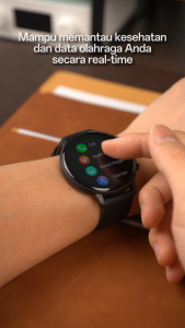 Aolon Smart watch GTR 1.39 Jam tangan pintar Pace Tombol ganda Custom Wallpaper Bluetooth Call 280mAh Battery Capacity Sports Heart Rate Smartwatch jam tangan pria wanita dewasa 2025