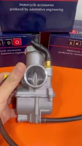 Bình xăng con (chế hòa khí) PE 28 (125-250cc) cho xe mô tô địa hình