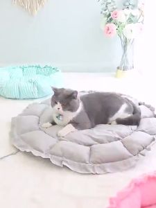 Tempat Tidur Kasur Kucing Anjing Pet Bed Penggunaan Ganda Drawstring Sarang Hewan Peliharaan