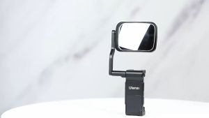 ULANZI ST-30 Metal Phone Holder Clip Vlog Selfie Flip Mirror Mount for Mobile Smartphone Camera