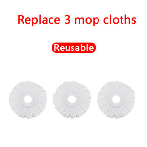 New Separate Double Bucket Rotating Mop Bucket Sets 360° Spinning Floor Cleaning Mop Reusable Microfiber Heads Home Lazy Mop