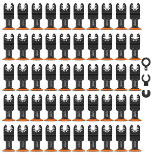 10/50 Chiếc 44MM Thép Carbon Cao Cấp Dao Động Lưỡi Cưa Đa Năng Vòng Cung Cạnh Sắc Nét Chống Mài Mòn Nhà DIY Chính Xác Dụng Cụ Cắt