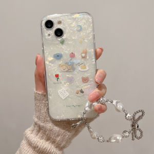 Cute Cartoon Girl Bracelet Compatible with Huawei Enjoy 70Pro Honor 50Plus 60X Play 80/40 Imagine 20Pro Shell Pattern Silicone Protective Case