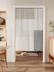 Simple Japanese Style Half Door Curtain For Privacy