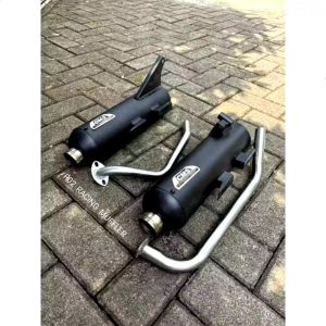 Knalpot standar racing CMS full set beat deluxe fi carbu esp mio sporty m3 j scoopy genio vario 110