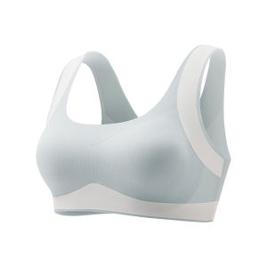 MiiOW | Student Sports Bra For Girls Teenage Development Shockproof Large Childrens Vest Cat Person Underwear Fixed Strap Vest Style