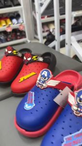 K รองเท้าเด็ก รองเท้าหัวโต รองเท้าเปิดส้น Size 30-35 รุ่น OT-ML16 สี น้ำเงิน แดง