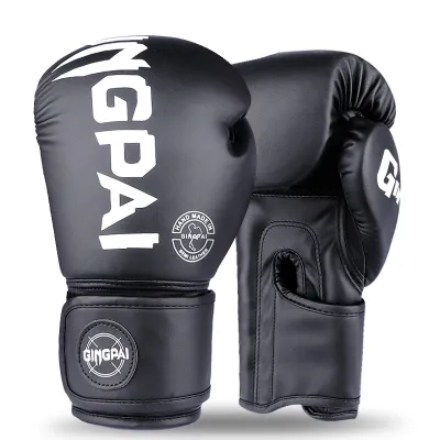 8101214 OZ Adult Kick Boxing Gloves PU Karate MuayThai Guantes De Boxeo Free Fight MMA Sanda Training Equipment For Men Women