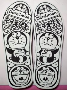 #ช้างดาวแท้ #พร้อมส่ง #รองเท้าแตะแกะลาย #โดเรม่อน