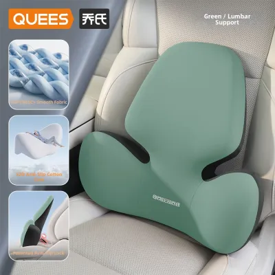QUEES | Car Neck Pillow Seat Lumbar Support