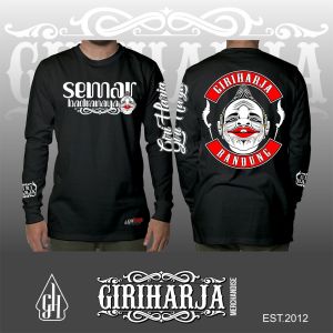 Kaos wayang golek Semar / kaos wayang golek Giri Harja / Kaos wayang golek sunda / kaos tangan panjang (vector)