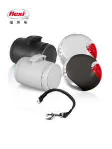 Flexi Automatic Retractable Leash with LED Light Storage Box Shock Absorption Belt Nylon Material Extendable Dog Leash