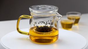 [Giá Sốc] Cốc pha trà Cốc lọc trà thủy tinh chịu nhiệt/Ly lọc trà thủy tinh kèm lõi lọc trà Dung tích 300-400ml