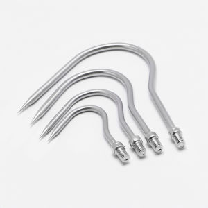 1 pc Stainless Steel 8cm-15.5cm Hook Ceiling Hanger - Fishing Accessories for Outdoor Hooks - Durable & Rust-Resistant