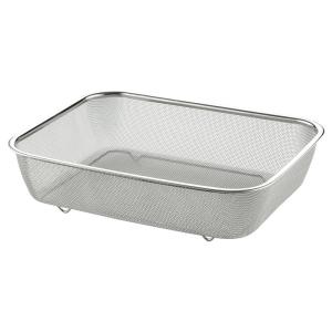 onlycook | Stainless Steel Kitchen Strainer  Long Rectangular Shape