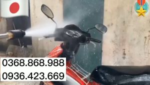 Máy rửa xe ô tô Futa Nhật Bản 3500W Đông cơ 100% dây đồng Dây xit dai 15m Bộ đồ nghe vệ sinh cân thiêt cho gia đinh