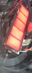 Burner Infrared Kompor Stove keramik Ceramic Infrared Gas LPG Burner 52x17cm