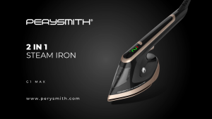 PerySmith 2 IN 1 Steam Iron SteamCare Series G1 MAX