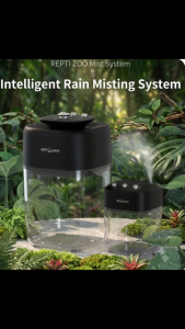 Automatic Reptile Humidifier Mister with Smart Timer  Touch Control Rainforest Tank Spray Water Pump