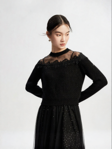 Vero Moda | Bộ Đồ Hai Mảnh Áo Dệt Kim MESH