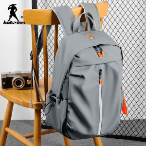 Balo Du Lịch Dung Tích Lớn Thời Trang Cho Nam Sinh Viên Đi Làm Bằng Vải Nylon Chống Nước Có Ngăn Đựng Máy Tính