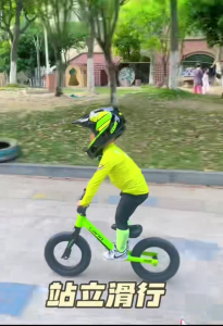 12 Inch Kids Balance Bike for 2-8 Years Old | Carbon Steel Frame Body | No Pedal Glider Bike w/ Inflatable Rubber Tires & Free Air Pump | First Bike for Toddlers Boys Girls | Gift Idea