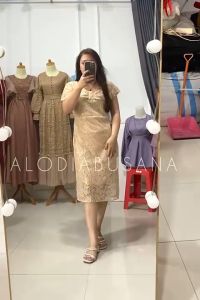 DRESS JISOO NATAL TERBARU / Dress Pesta cantik / Fashion Natal Wanita / Terbaru Termurah Bisa COD