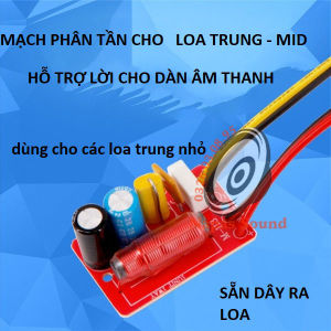 BỘ 2 MẠCH PHÂN TẦN TRUNG MID M113A HÀN SẴN DÂY - PHÂN TẦN LOA MID - PHÂN TẦN LOA TRỢ LỜI