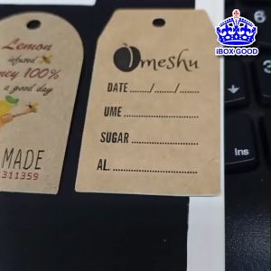 5x6 ซม 100ใบ/ชุด รับพิมพ์ป้ายแท็ก - ประเภท: ซม ถุง 100 ใบ/ชุด ขนาด 3