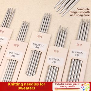 Knitting Needles for Sweaters and Hats Long Thick Straight
