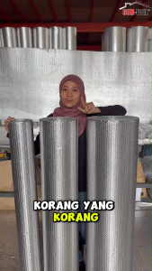 SUNFOIL SB250-FR [20M] Bubble Series Bubble Foil Aluminium Foil Penebat Haba Rumah Roofing Reflective